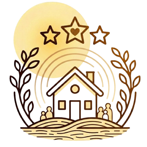 icono de cercania al hogar y mapa