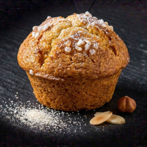 Bizcocho individual esponjoso