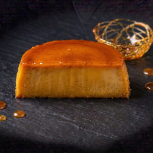 Dulce de yema caramelizada